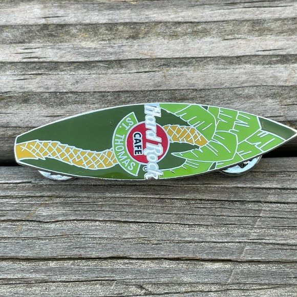 Hard Rock Cafe Pins St, Thomas Green Skate Board Pins - Picture 9 of 10